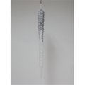 Winterland Winterland WL-ICE-36 36 in. Icicle-Clear With Silver Glitter WL-ICE-36